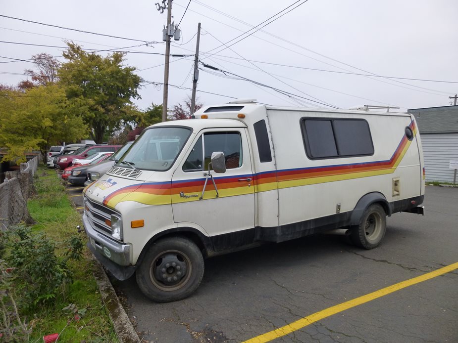 1978 Dodge Trans Van with Chinook fiberglass body